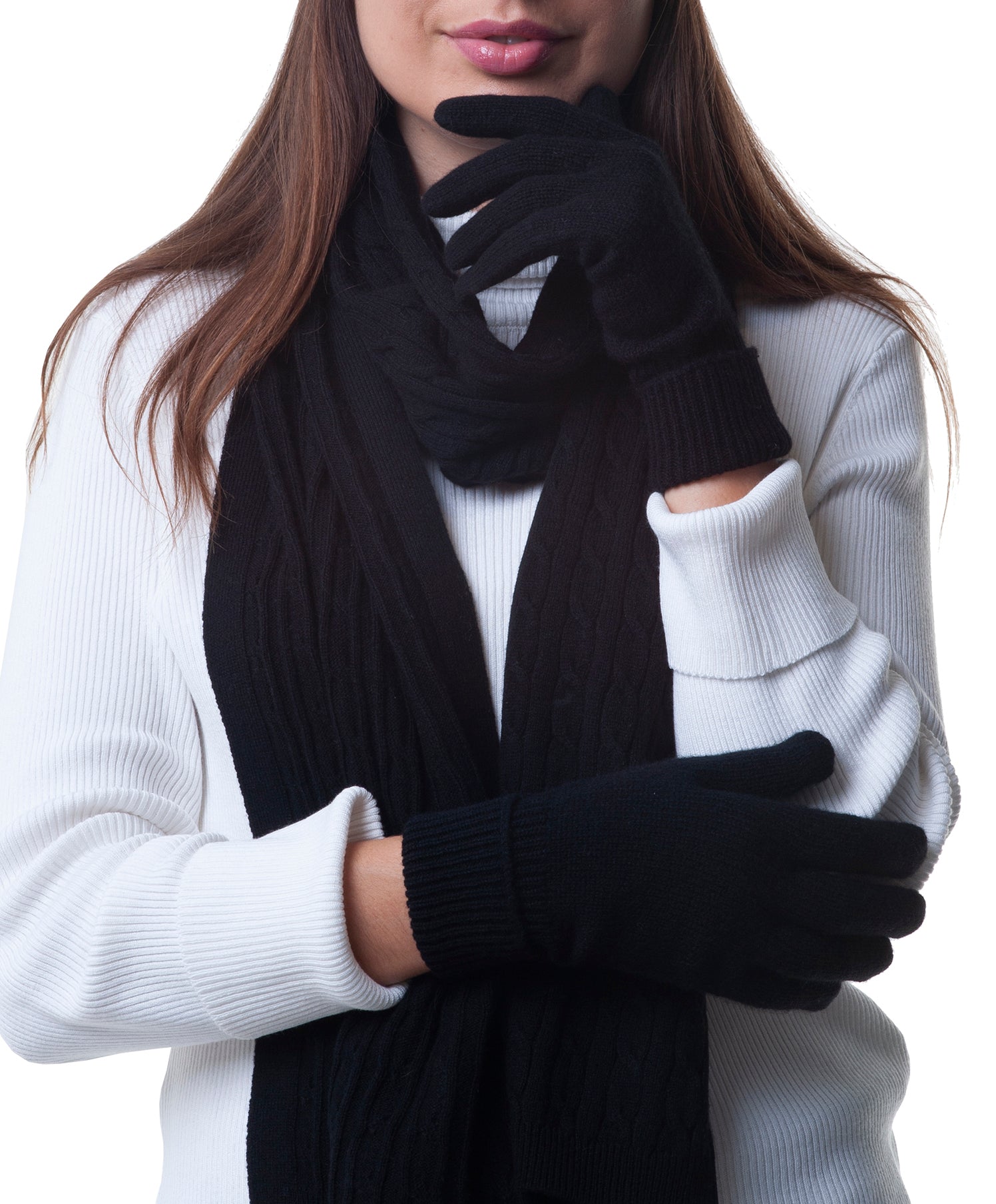 Cashmere fingerless gloves for women, soft stylish and warm cashmere  fingerless mittens, gift for her