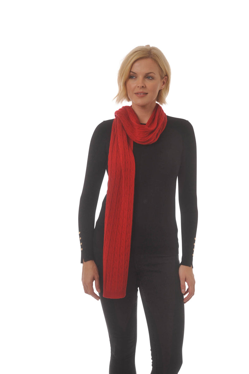 Knitted Scarves, Cashmere Scarves, Merino Wool Scarves