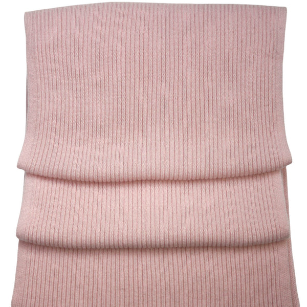 Reversible Double Cashmere Wrap - Pink Avocet